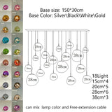 Nordic Ceiling Pendant Lamp Lava LED Pendant Light Modern Light Lighting Living Room Indoor Decor Home Fixtures Kitchen Hanging