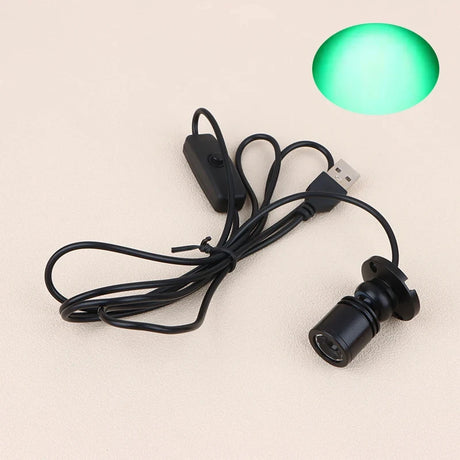 LED USB 5V 3W Led Spot Light Surface Mounted Cabinet Showcase Counter Jewelry Lamp Rotatable Angle Ceiling Mini Spotlight