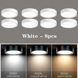 LED Ceiling Light 5W 10W 15W 18W 24W Surface Mounted Downlight Ceiling Lamp for Living Room Kitchen 220V Spotlight Panel Lights