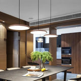 Modern Led Pendant Lights for Dining Room Office Desks Kitchen Bedroom Black Chandelier Home Decoration Hanging Light Fixture