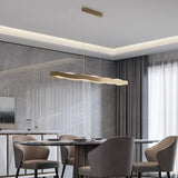 2025 Modern Luxury LED Pendent Lamp For Living Room Bedroom Dining Room Kitchen Hanging Light Round Ring Art Chandelier Lighting