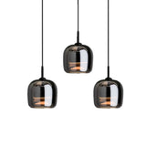 Modern Creative Glass Pendant Light - Nordic Hanging Chandelier for Bedroom Bedside, Dining Room & Restaurant