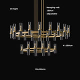 2026 Trendy Matt White Glass Black Brass Silver E14 Chandelier Hanging Lamps Lustre Suspension Luminaire Lampen For Living Room
