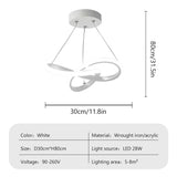 Modern LED Ceiling Pendant Lamp Dining Room Corridor Lamp Bedroom Living Room Personality Creativity Simple Illumination Light