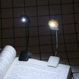 For Kindle & Notebook Reading Light LED Book Light Table Lamp Mini Flexible Clip