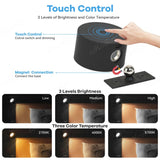 LED Wall Light 360 Rotate Rechargeable Wall Mounted Sconce Lamps Modern Nordic Luminaire Indoor Decor Cordless Wall Light