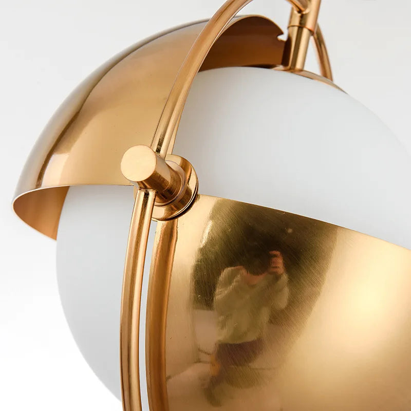 Modern Iron Pendant Lamp Danish Multi Lite Pendant Lamp Bedroom Parlor Dining Room Restaurant Decors LED Deformable Hanging Light