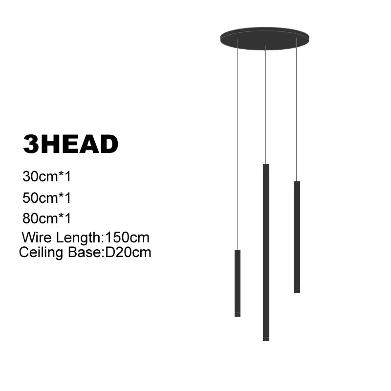 LED Chandeliers For Living Room Stairs Modern Luxury Pendtant Light Villa Attic Ceiling Lamp Hotel Interior Lightin Hanging Lamp