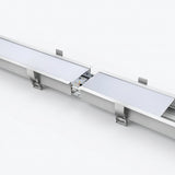 4ft Modern LED Linear Light (1200mm, 40W) - Suspended Chandelier & Ceiling Strip Lamp for Office, Shop & Home Decor