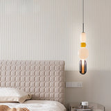 Nordic Colored Glass Pendant Lights Designer Poma Hanging Lamp Candy Glass Restaurant Bar Light Fixture Bedroom Bedside Lampara's