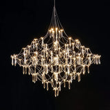 Crystal Chandelier for Living Room Dining Bedroom Hanging Lamps For Ceiling Firefly Lustre Design Modern Suspension Chandelier