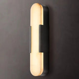 Natural Spanish Marble Wall Light LED Copper Bedroom Reading Wall Lamp Stair Aisle Dining Room Parlor Sconce Dropshipping LED