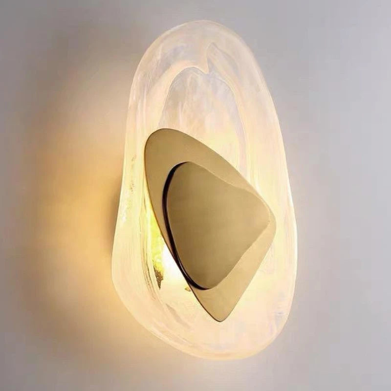Luxury Grass Wall Lamp Bedroom Bedside Decoration Modern Living Room Background Wall Light Creative Led Indoor Lighting