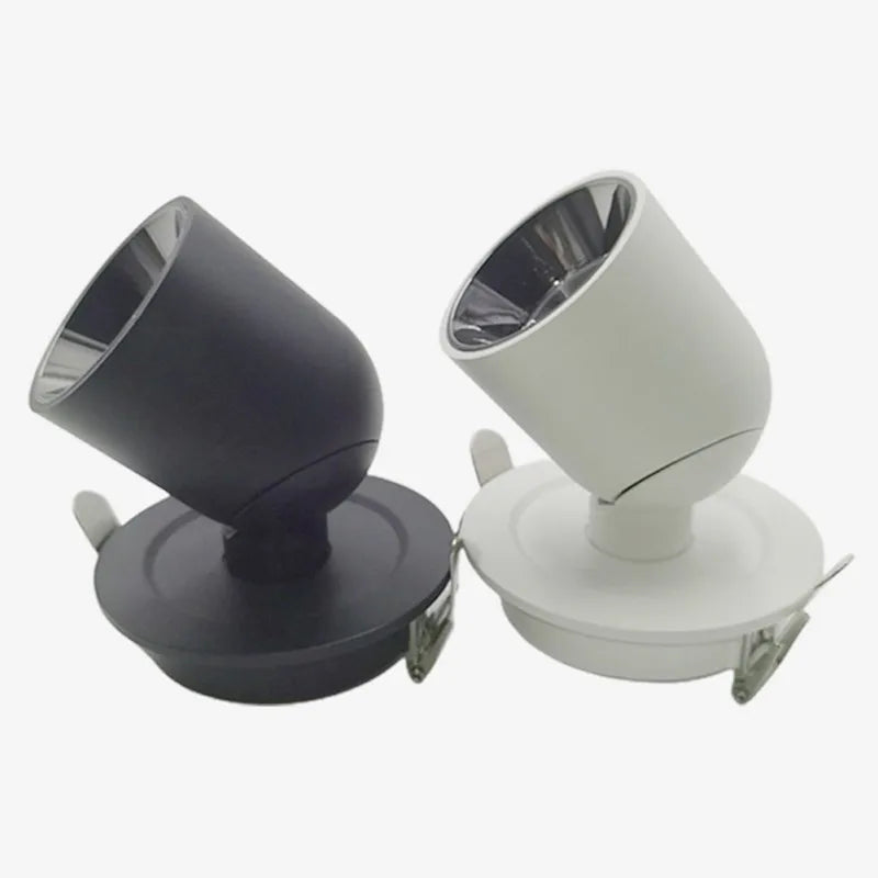 Dimmable Rotatable LED Downlight Recessed Ceiling Lamp Anti Glare Spotlight 7W 10W 12W 15W AC85~265V Indoor Home Office Store