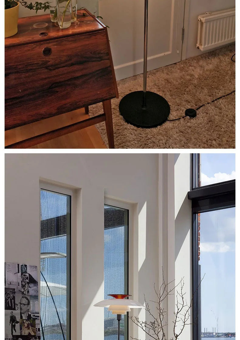 Denmark Louis Poulsen PH80 Floor Lamp Designer Model Room Personalized Creative Bedroom Living Room Lighting