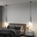 Modern Bedroom Chandelier Suspension Bedside Pendant Ceiling Lamp Nordic Minimalist Living Room Decor Bar Cafe Lights Fixtures
