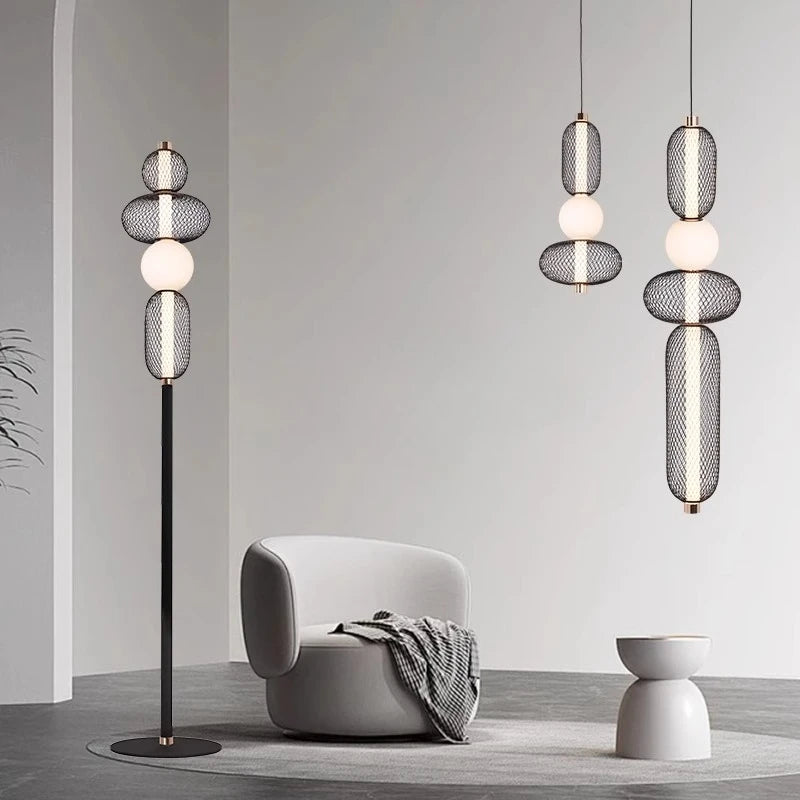 Modern Restaurant Chandelier Nordic Designer Coffee Table LED Pendant Lamp Kitchen Dining Room Bedroom Home Decor Hanging Lamp
