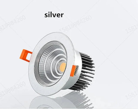 Dimmable Living room bedroom dining room spot light Led Downlight Light Ceiling Spot 3w 5w 7w 9w 12w 15w 18w AC85-230V Recessed