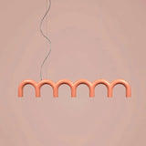 Round arched Modern LED Ceiling Suspension chandelier light ,Restaurant, Bedroom, Living room home decoration,lustre Pendant