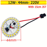 10-Pack AC 220V LED PCB Aluminum Plate - Integrated IC Driverless Light Board