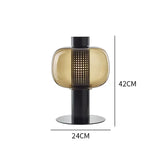 2026 Italy Designer Bonbori Brokis Table Lamps Modern Glass Desk Light For Living Room Bedside Bedroom