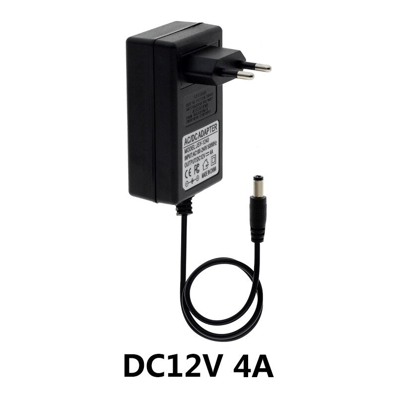 DC12V Adapter AC100-240V Lighting Transformers Output DC12V 1A 2A 3A 5A 6A 8A 10A EU / US Plug Power Supply for LED Strip