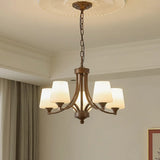 2026 New Arrival Chandelier - Elegant White Glass LED Hanging Light