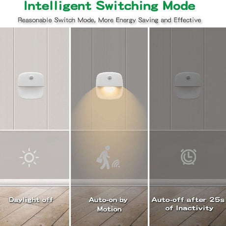  Motion Sensor Light Wireless LED Night Lights AAA Battery Powered Bedroom Wall Staircase Closet Aisle Body Induction Lamp