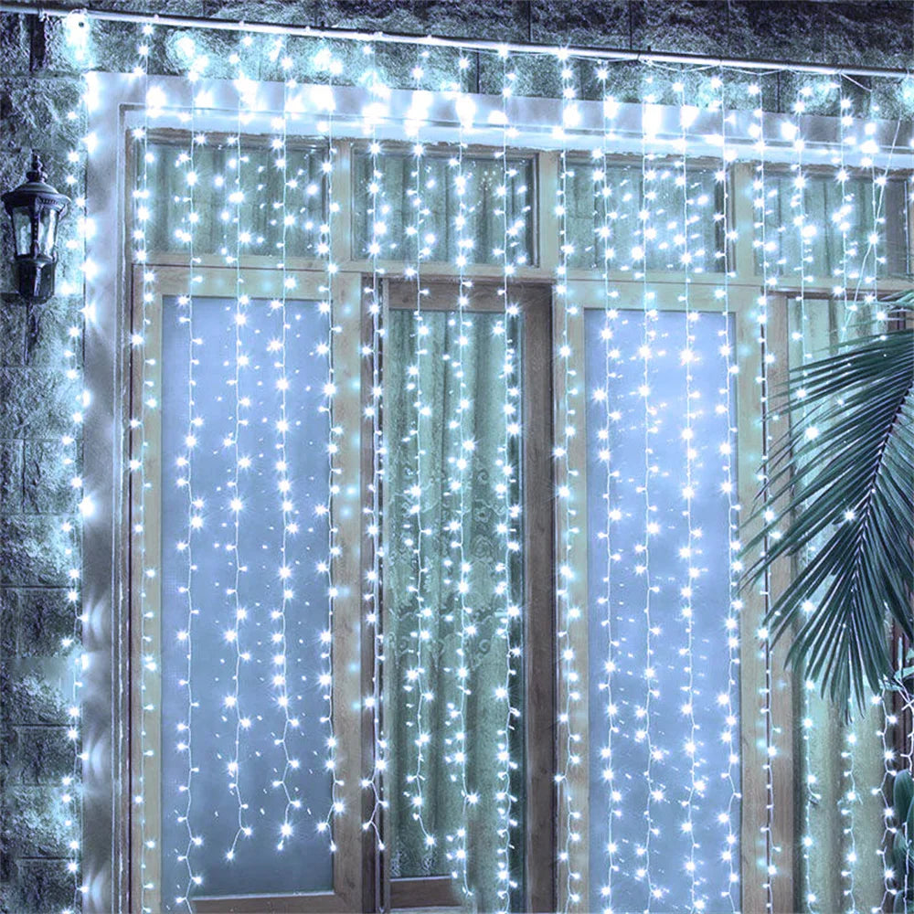 Wedding Fairy Lights USB Curtain LED String Lights - Valentine's Day Bedroom Decor