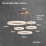 American Marble Black Chrome Gold Dimmable LED 2026 Chandelier Lighting Lustre Suspension Luminaire Lampen For Living Room