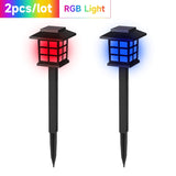 LED Solar Pathway Lamp Waterproof Outdoor Lawn Light Garden Patio Decor Landscape Energy Lighting forWalkway Yard Led Solar Lamp