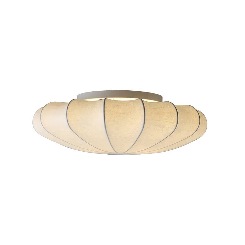 Silk Ceiling Lamp Surface Mounted  Downlight Living Dining Room Bedroom