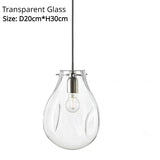 2026 Nordic Pocket Glass Chandelier Table Dining Kitchen Island Pendant Lights Minimalist Decor Lighting Suspension Design Fixtu