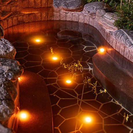 Pool Light with EU/US Plug IP68 Waterproof Small Size White Round 95mm 3/6/10W Underwater RGB Multicolor Swimming Bath Spa Lamp