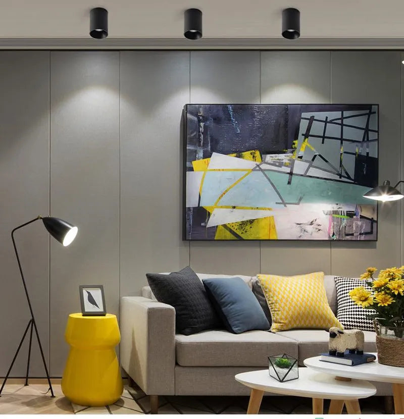 Surface Mounted Led Downlight COB Ceiling Spot Lights 9W12W15W 18W AC90-260V LED Lamp Indoor Lighting For Bedroom Living Room