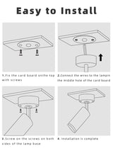 Spotlight Home Light LED Luster Downlight Indoor Ceiling Lamps Room Decors 220V Fixtures Bedroom Top Led Spot Lighting Chandelier