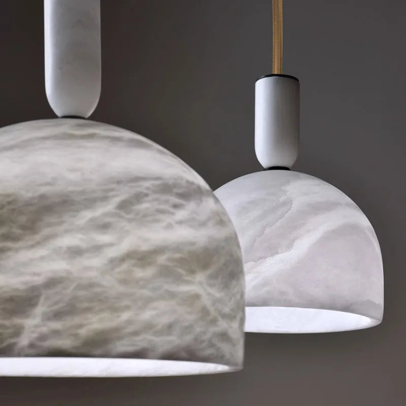 LED 2026 New Trend Marble Series Lustre Hanging Lamp Chandelier Indoor Lighting Suspension Luminaire Lampen For Dinning Room