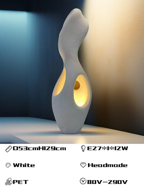 Nordic Wabi- Sabi E27 Floor Lamps for Living Room Hollow Out Art Bedroom Loft Bedside Lamps Led Lights Standing Light Room Decors