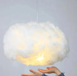 Cloud Pendant LED Light - Dreamy Hanging Chandelier for Kids Room & Nursery
