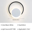 Modern LED Wall Lamp For Bedroom Bedside Living Dining Room Stair Wall Sconce Indoor RC Dimmable Home Decors Light Fixture Luster