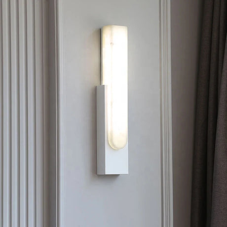 Nordic modern bedroom bedside wall mounted Fixture sconces lamps led marble simple creative grey metal home decors wall light