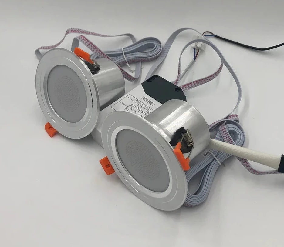 Mini Smart Music LED Ceiling Lights Modern APP Control Bedroom Kitchen Lighting Audio Downlight Bluetooth-compatible Music Lamp