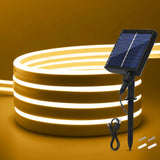 24V Solar LED Neon Light Strip - IP68 Waterproof Outdoor Garden Lighting
