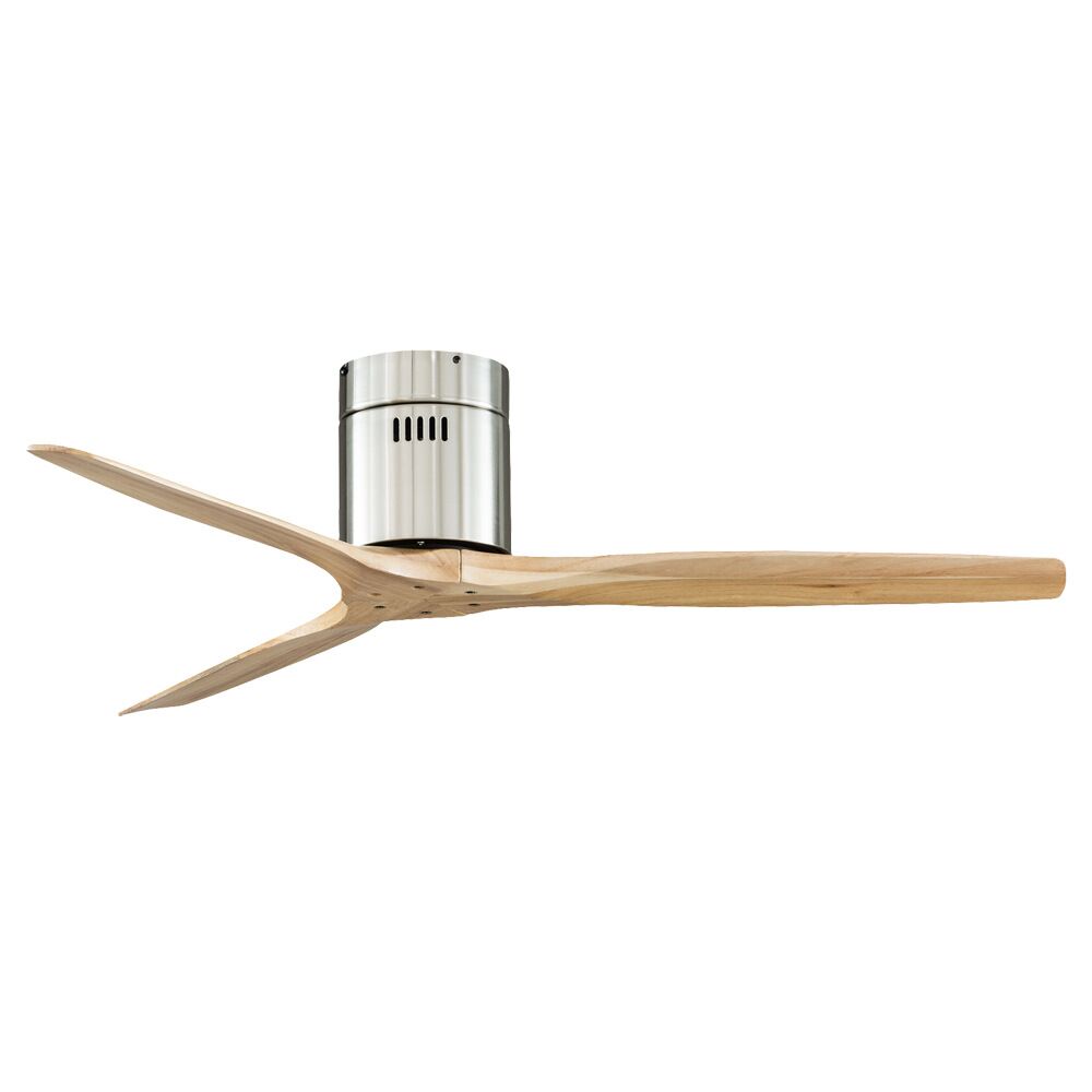 Modern Simple Wooden Ceiling Fan Without Lamp Fan Bedroom Fashion Decorate Solid wood 42inch Ceiling Fans With Remote Control