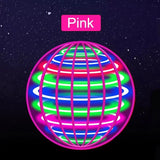 Auto-Spinning LED UFO Flying Orb Ball - Magic Floating Hover Toy
