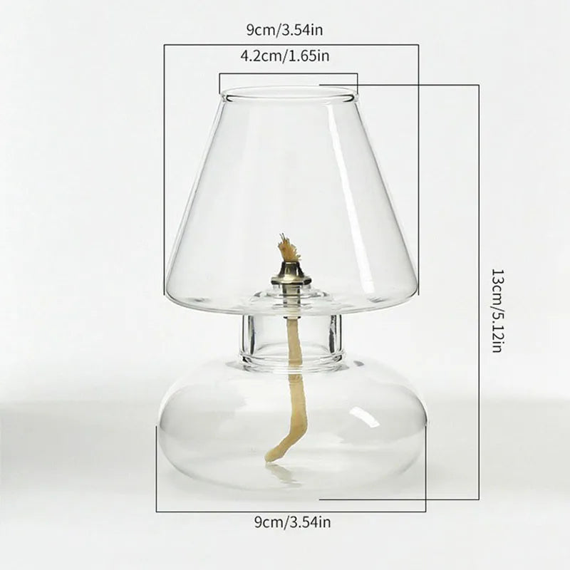 Glass Oil Lamp For Wedding Reception Centerpiece Vases Tables Centerpieces Ceramic Shelf Centerpiece Table Decorations