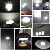 E27 Holder LED Bulb AC220V 20/30/40/60/100W White Energy Saving Lamp UFO Shape Large Light Lamp For Home Living Room Bedroom