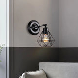 Industrial Pendant Light Led Adjustable Hanging Lamp Shade for Home Kitchen Metal Cage Pendant Lighting for Island Dining Room