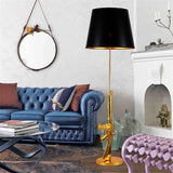 2025 New Modern Plated Table Lamps AK47 Gun Design Desk Decor Bedside Light Creative Living Room floor lamps Reading Night Light