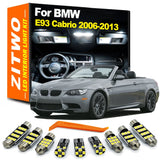 ZITWO 20Pcs Car Interior Light LED Bulb Kit For BMW 3 Series E93 Cabrio Convertible 2006-2013 Door Courtesy Lamp Accessories